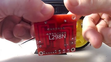 6.- Armado de un Robot Seguidor de Línea. Parte 6 (Tarjeta controladora de motores L298N)