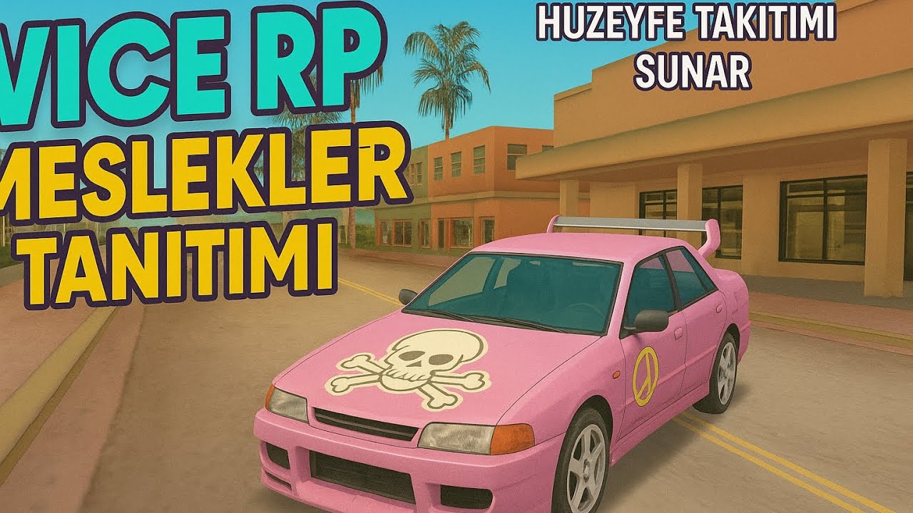Meslek mi Seçiyoruz? Ben Kaderimi Yazıyorum! 😎 Vice RP’de meslekleri tek tek denedim, Taksici oldum.