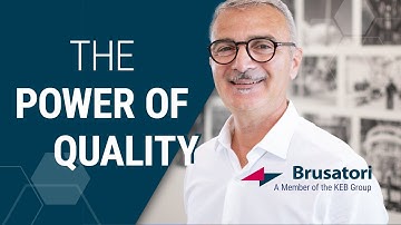 THE POWER OF QUALITY: Brusatori Motors, A Member of KEB Automation