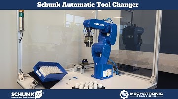 Schunk Tool Changer & 2-Jaw/3-Jaw Gripper - Mechatronic Minute
