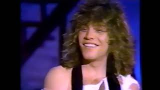 Bon Jovi -RARE-Alan Thicke, CA(4/13/1984) 4K HD
