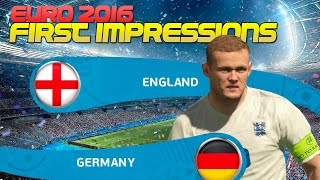 [TTB] PES 2016 Euro 2016 DLC - England vs Germany - First Impressions!