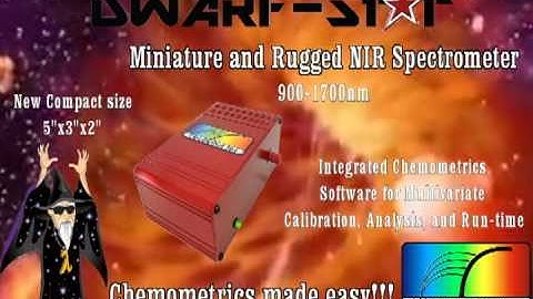 Compact NIR Spectrometer and Chemometrics Made easy!