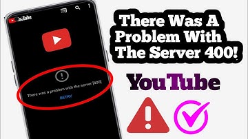 How To Fix? "There Was A Problem With The Server 400" Error On YouTube (2025).