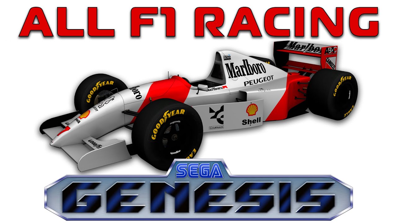 F1 GRAND PRIX メガドライブ Nakajima Satoru Kanshuu F1 Grand Prix