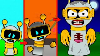 Fun Bot Became Phase 3 Monster Sad Story Incredibox Sprunki Cartoon Animation