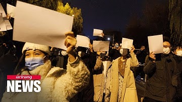 White House weighs in on China’s protests against zero-COVID policies