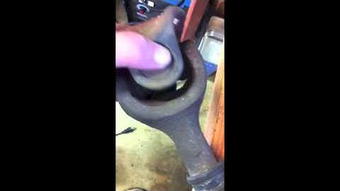240z half shaft U-joints part 1