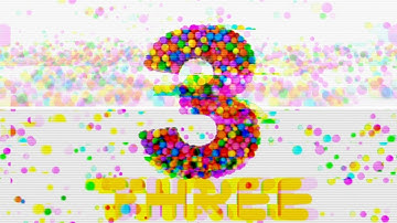 3||Learn numbers on 3d Color Balls Sparta Flick Glitch Effects (sponsored by preview2effects)