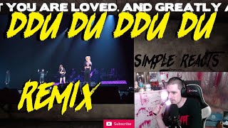 BLACKPINK DDU DU DDU DU REMIX LIVE Reaction