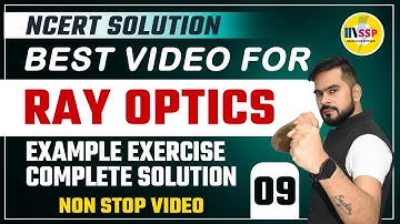 Class 12 Physics Chapter 9 | Ray Optics NCERT Solutions CBSE 2022-23 by Sachin sir