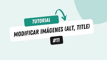 Cómo modificar las imágenes en las plantills (src, alt, title)