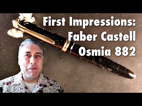 First Impressions - Faber Castell Osmia 882 - YouTube