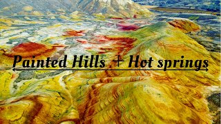 Painted Hills Oregon + HOT SPRINGS with dogs!!!