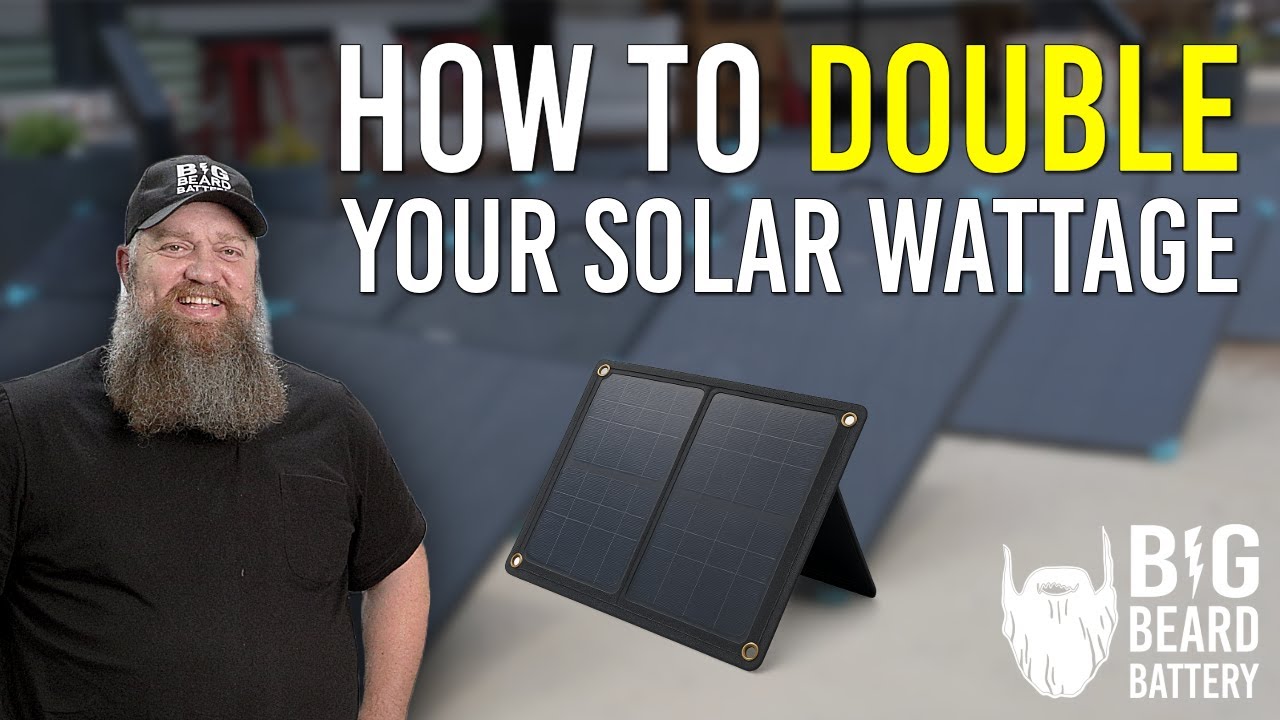 How to Double the Solar Wattage on Your RV with Deployable Panels