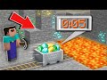 Minecraft NOOB vs PRO: NOOB HAS 5 SECONDS TO SAVE THE RAREST TREASURE Challenge 100% trolling