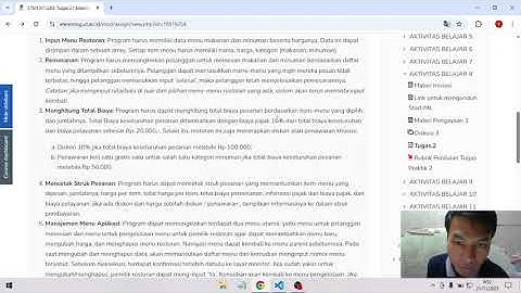 Tugas 2 Pemrograman Berbasis Desktop (STSI4201)