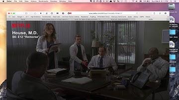 Alfred Netflix Search Workflow Screencast