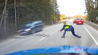 Craziest Ways Police Stopped Suspects  Caught on Dashcam