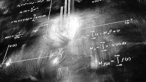 011402420 math physics formulas on chalkboard tilting loop