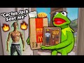 Kermit the Door Salesman Gets LIT Selling Travis Scott Burgers!