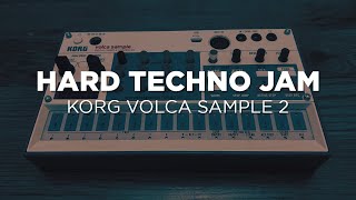 HARD TECHNO | Korg Volca Sample Live Performance