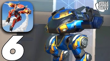 Mech Arena Robot Showdown - Gameplay Part 6 - 5v5 Deathmatch (iOS, Android)