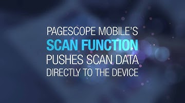 PageScope Mobile App
