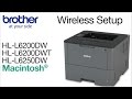 HLL6200DW HLL6200DWT HLL6250DW wireless - Macintosh® installation