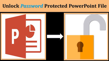 How to open encrypted Powerpoint file wihtout password | How to remove password from pptx file