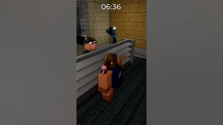 Piggy didn't realize the Exit was Open