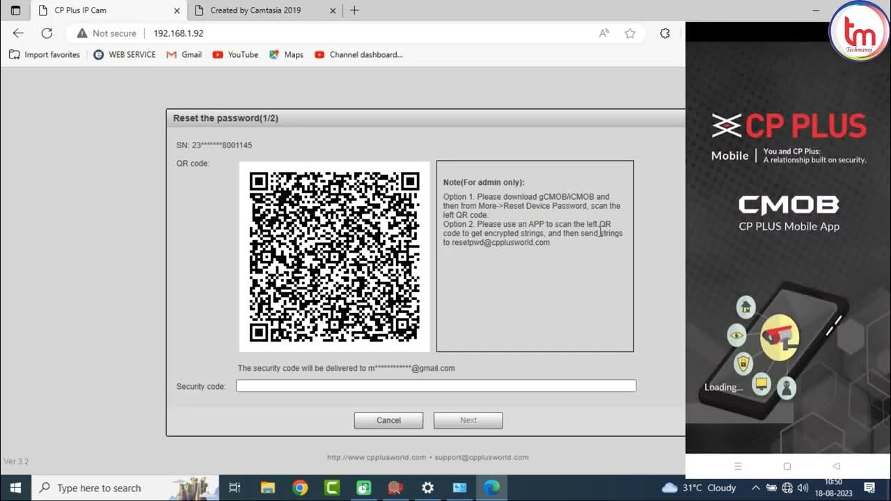 cp plus ip camera password reset How to Reset CP Plus IP Camera