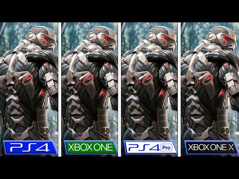 Crysis Remastered | PS4 - PS4 Pro - ONE - ONEX | 4K Graphics Comparison u0026 FPS