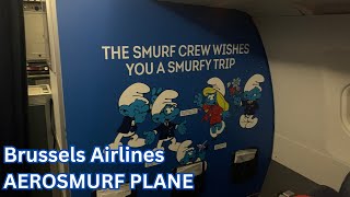 REVIEW: Brussels Airlines Aerosmurf Business Class, Brussels to London