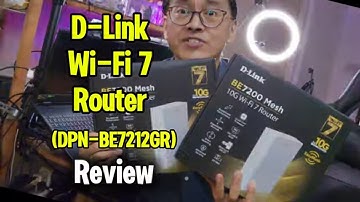 D-Link BE7200 Mesh WiFi 7 Router Review: Solves My Home Office WiFi Dead Zone!