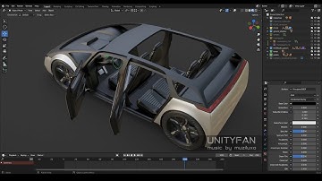 concept car quick modeling - vehicle 003 - 12 - 4x timelapse