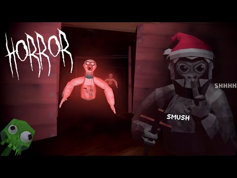 all jumpscares in gorilla tag horror #horror #gorillatag #vr #horrorga