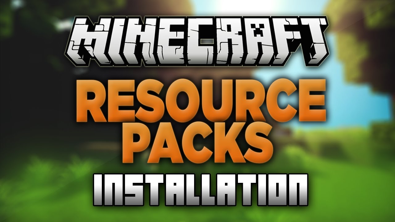 HOW TO INSTALL A RESOURCE PACK IN MINECRAFT 1.11.2 - YouTube