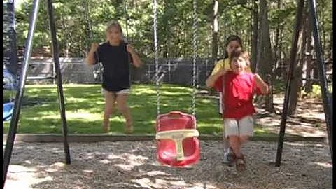 Video Modeling - Playing on Swing from the Let