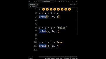 Look at Python Variables! #python #programming #coding