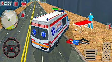 Ambulance Robot Car Transform #6 - Doctor Hero Flying Robot Rescue - Android GamePlay