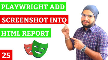 Playwright #25 Add Screenshot into Playwright Report When Test is Failed