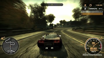 Need For Speed Most Wanted (2005) Chevrolet Corvette C6 Gameplay (4K UHD 60FPS)