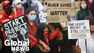 George Floyd Protests Thousands Rally In London Against Racism, Police Violence