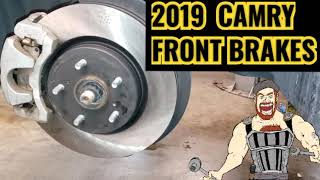 2019 Toyota Camry Front Brakes (pads & rotors)