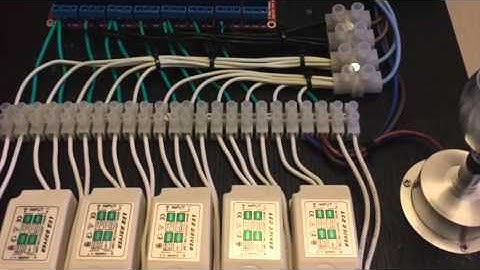 Voice Control Lighting Cabinet - White Base