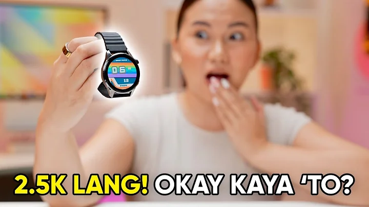 Haylou Watch 4S Review: MURANG SMARTWATCH ULIT!