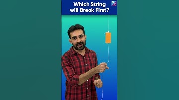 Which string will break first? (Inertia experiment ) | Nikhil sir #aakashbyjus #physics #jeemain2024