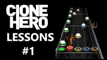 Clone Hero lessons - 1. Tapping and Trills