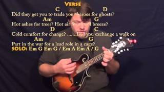 Wish You Were Here (Pink Floyd) Mandolin Cover Lesson with Chords/Lyrics